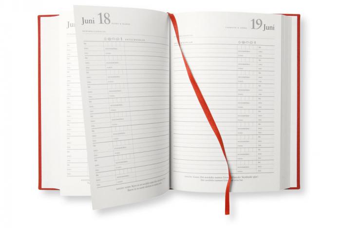 Paperstyle 10-rsdagbok Soft de Luxe Svart - Kalenderkungen.se