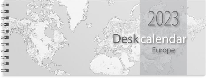 Desk Calendar Europe 2023