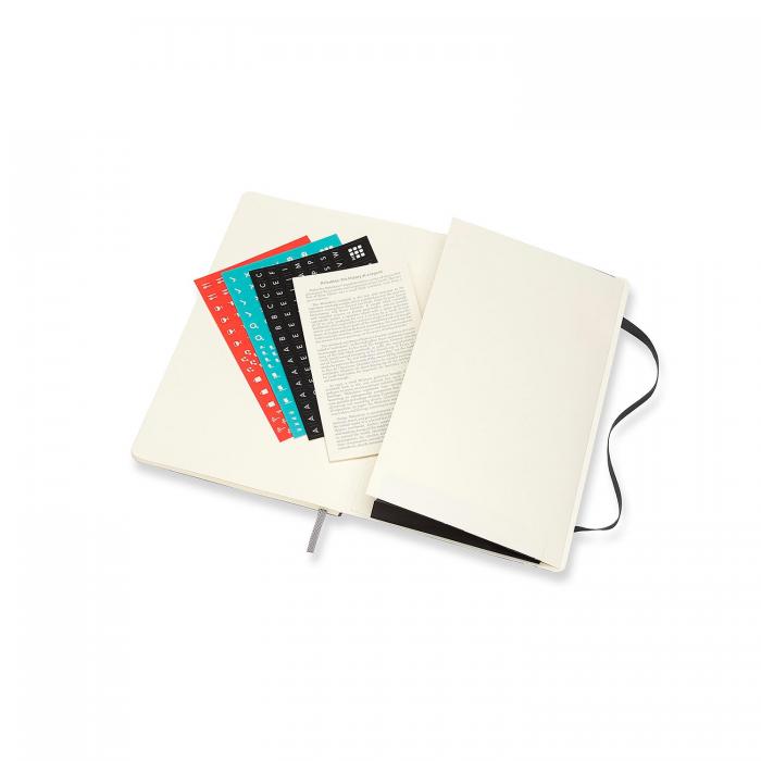 Moleskine Horizontal Weekly Black Soft Large 2021