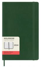 Moleskine Daily Myrtle Green Soft Large 2024