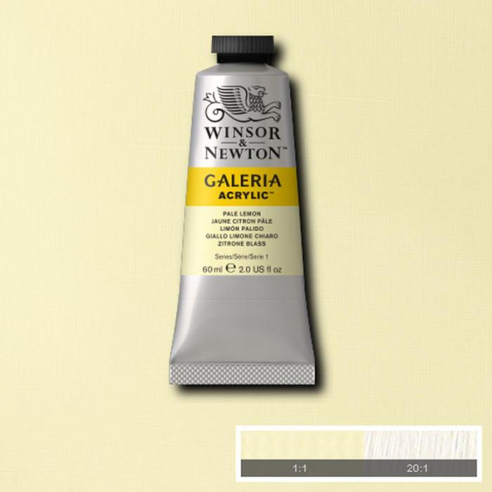 Akrylfrg Galeria 60ml Pale Lemon 434