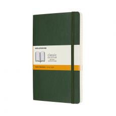 Moleskine Moleskine Classic Soft Large Ruled Notebook Myrtle Green - Kalenderkungen.se