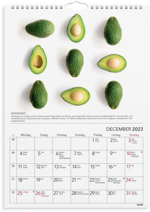 Väggkalender gröna tips 2023