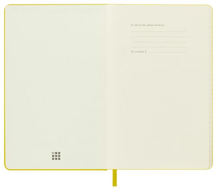 Moleskine Weekly Notebook Hay Yellow hard pocket 2023