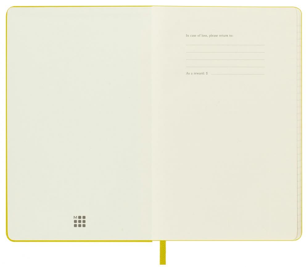 Moleskine Weekly Notebook Hay Yellow hard pocket 2023