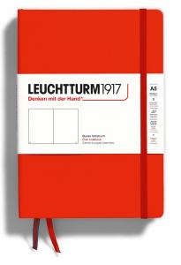 Leuchtturm Notebook A5 hard 251s Fox Red olinjerad