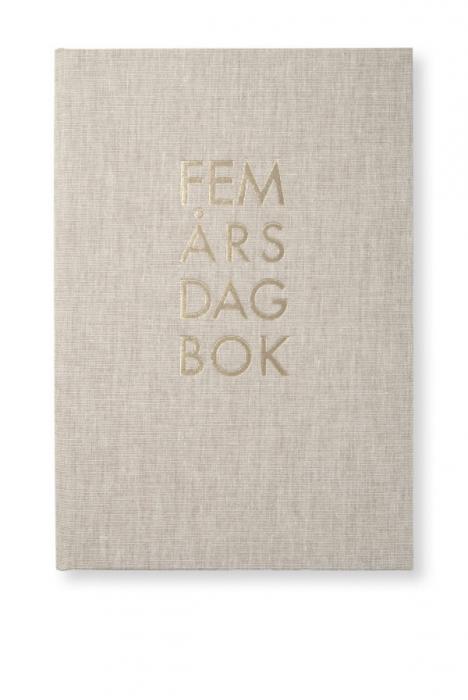 Paperstyle 5-årsdagbok Natur - Kalenderkungen.se