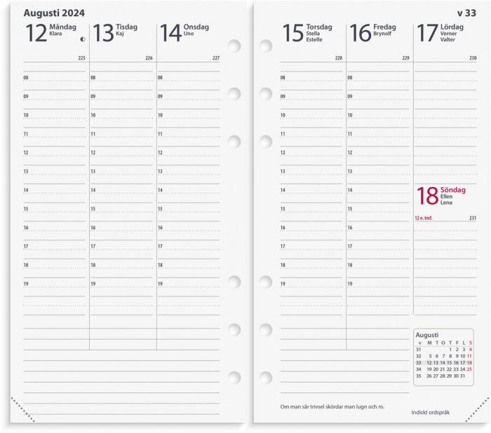Regent kalendersats Interplano XL 2024