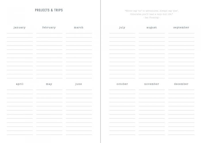 Kalender Letts Block A5 Svart studieret 2022-2023