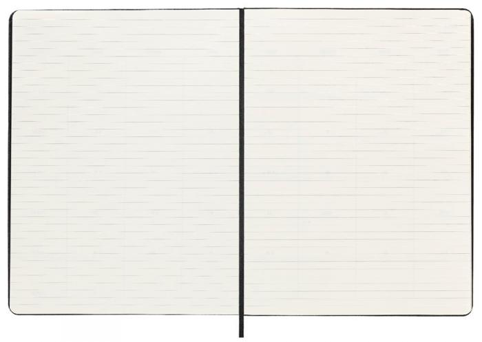 Moleskine Monthly Notebook svart hard XL 2023