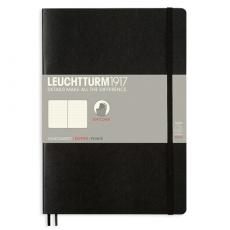 Leuchtturm Notebook B5 Soft 123s Black Olinjerad