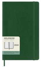 Moleskine Weekly notebook Large Red Soft 2024