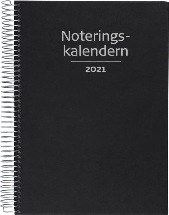 Burde Publishing AB Noteringskalendern refill 2021 - Kalenderkungen.se