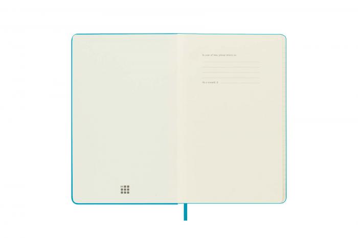 Moleskine Veckokalender L Manganese Blue Hard 2022-2023