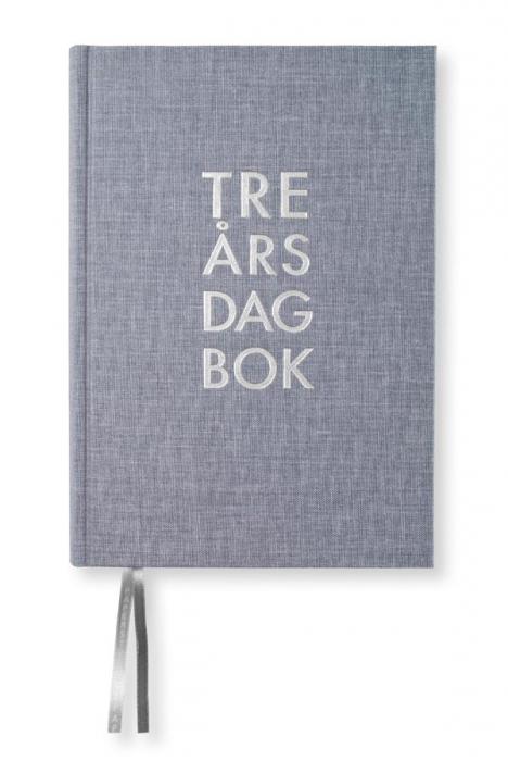 3-rsdagbok A5 Textile Denim