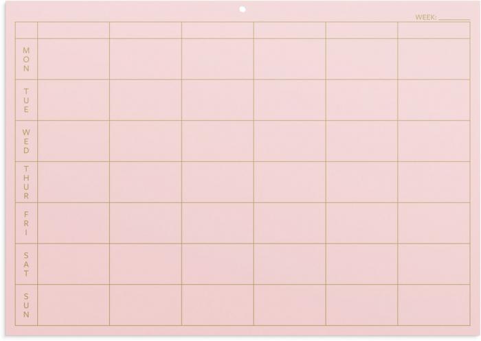 Week Planner odaterad Color