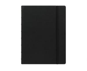 Filofax Notebook svart linjerad