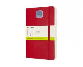 Moleskine Classic Notebook Soft Expanded olinj Red