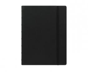 Filofax Notebook svart linjerad