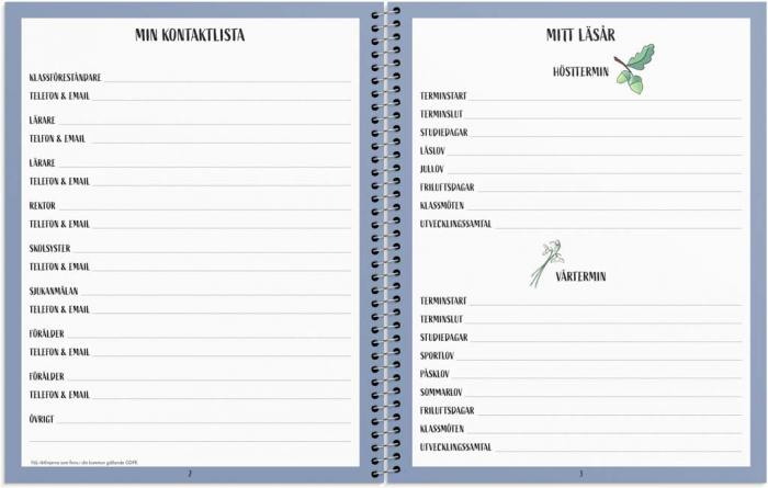 Min elevdagbok 