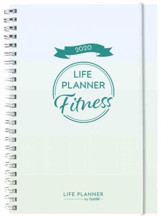 Burde Förlag Life Planner Fitness week A5 2020 - Kalenderkungen.se