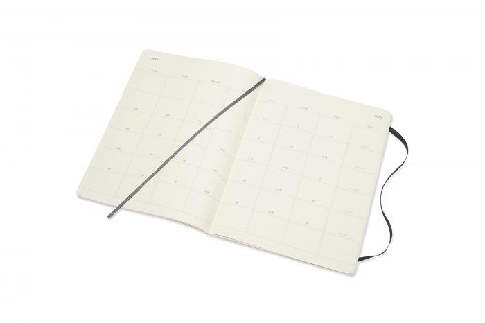 Moleskine Monthly Notebook XL svart soft 21/22