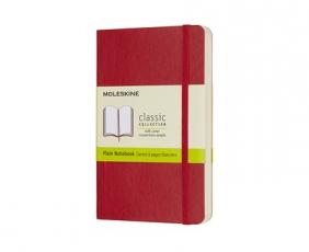 Moleskine Notebook Pocket Soft Cover - Röd - Olinjerad