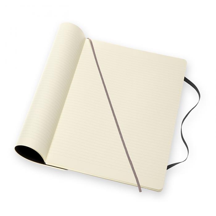 Moleskine Moleskine Classic Soft A4 Ruled Notebook Black - Kalenderkungen.se