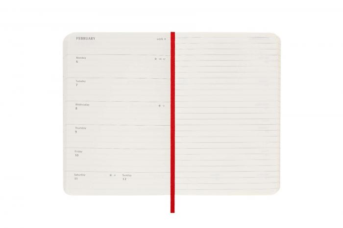 Moleskine Veckokalender Pocket soft 22/23 Rd