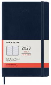 Moleskine Daily Blue Soft Large 2023