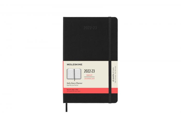 Moleskine Daily Planner hard cover 2022/2023