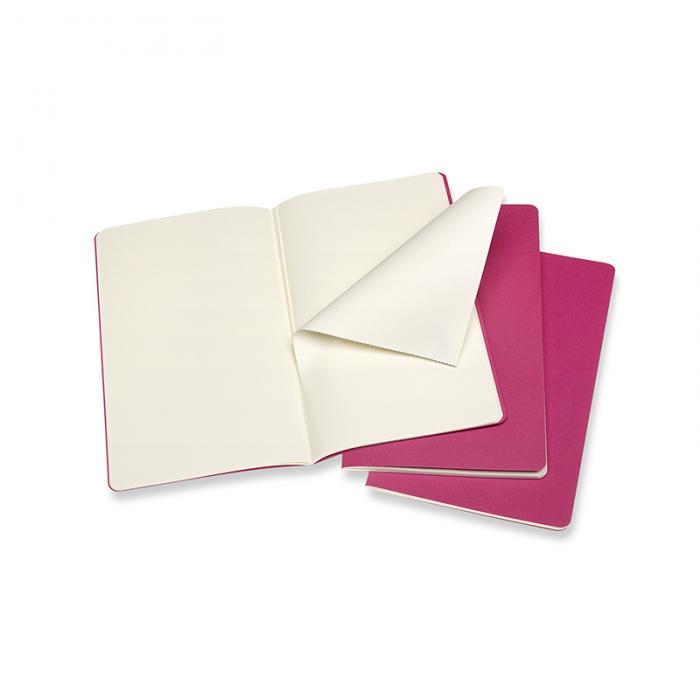 Moleskine Moleskine Cahier Journal Plain Large Pink - Kalenderkungen.se