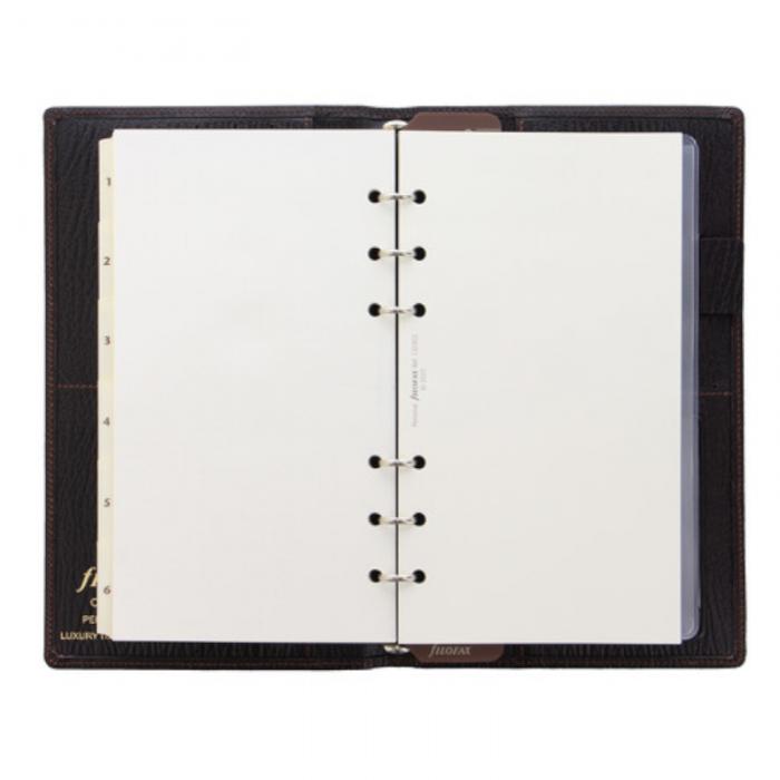 Filofax Chester Personal Slim brun