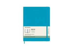 Moleskine Veckokalender XL Blå hard 22/23