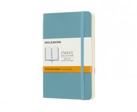 Moleskine Notebook Pocket Soft Cover - Reef Blue - Linjerad 