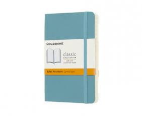 Moleskine Notebook Pocket Soft Cover - Reef Blue - Linjerad