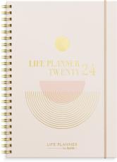 Life planner A5 rosa 2024