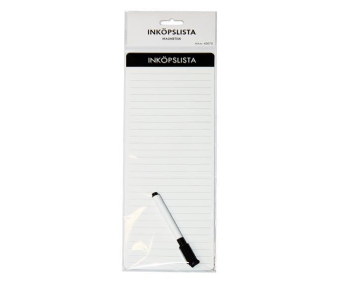Inköpslista whiteboard