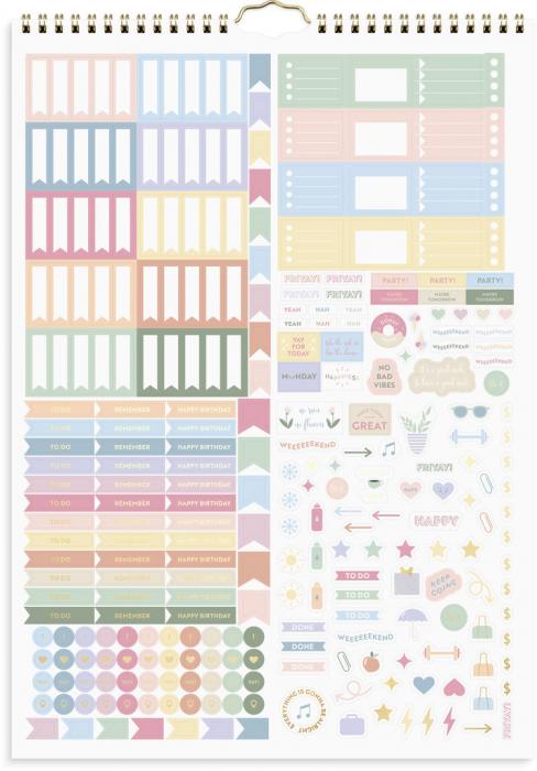 Vggkalender Life organizer veckokalender 2024