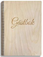 VBGL Gästbok i Björk stående 170x240mm - Kalenderkungen.se
