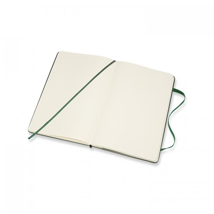 Moleskine Moleskine Classic Hard Large Plain Notebook Myrtle Green - Kalenderkungen.se