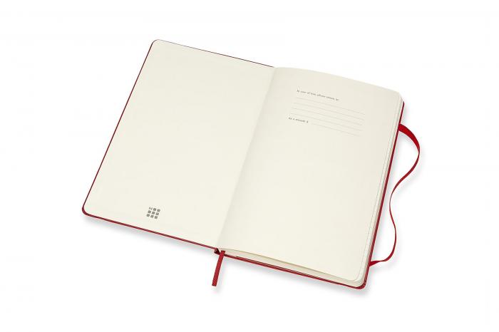 Moleskine Veckokalender L Hard 2021-2022 Röd