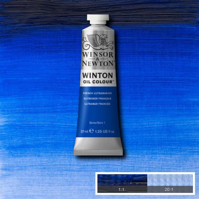 Oljefrg W&N Winton 37ml French ultramarine 263