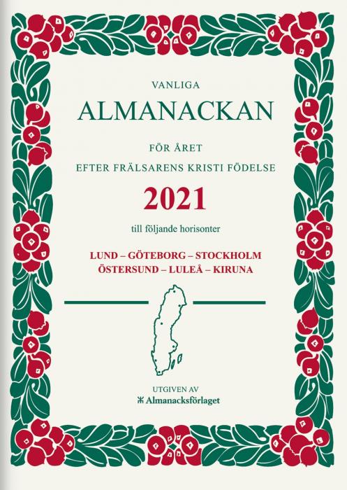 Vanliga almanackan 2021