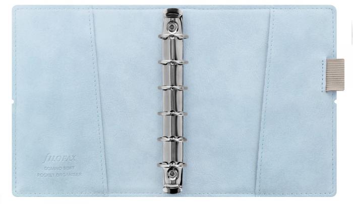 Filofax Domino Soft Pocket Pale Blue 