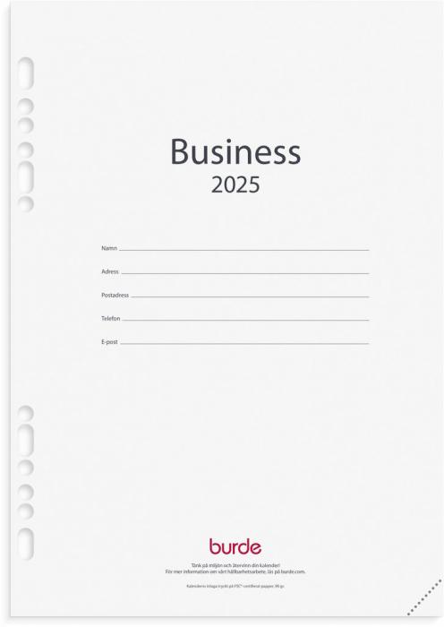 Business kalendersats 2025
