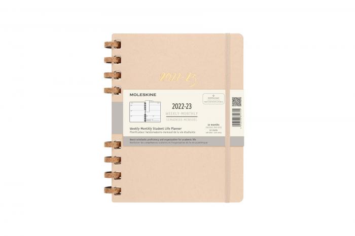 Spiral Academic Planner 22/23 XL Sand