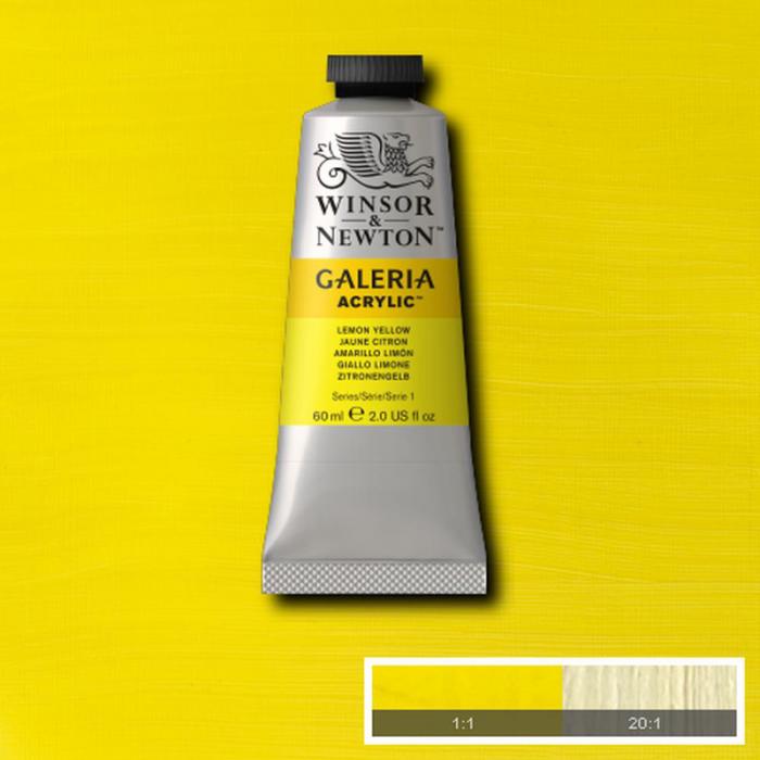 Akrylfrg Galeria 60ml Lemon yellow 346