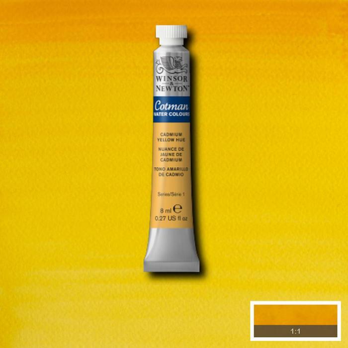 Akvarellfrg Cotman 8ml Cadmium yellow hue 109 