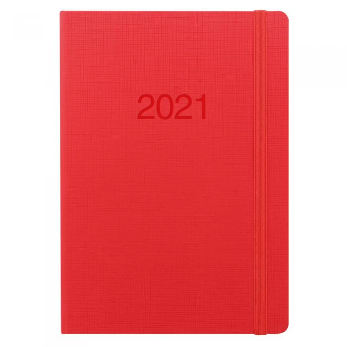 Kalender Letts Memo A5 Rod 2021 letts kalender 2021 a5